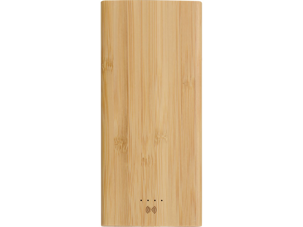 Внешний беспроводной аккумулятор из бамбука «Bamboo Air», 10000 mAh